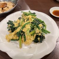 雞蛋炒菠菜  at Vegetarian Konan - 素食 江南 in Osaka