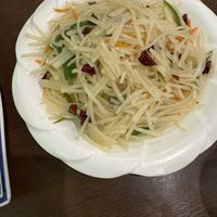 Delicious sweet and sour potatoes    at Vegetarian Konan - 素食 江南 in Osaka