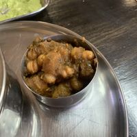 Chickpea vegetable mix at Kesari in Plano
