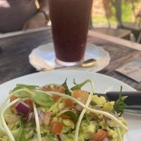   at Lemon Thyme Cafe in Pai