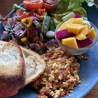   at Lemon Thyme Cafe in Pai