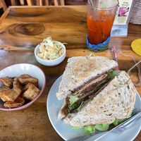   at Lemon Thyme Cafe in Pai