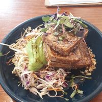 Crisply slaw at The Bank Cafe in Lismore