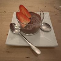 Chocolate mousse  at Grado Babo in Berlin