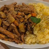 Pilzgulasch mit Polenta   at Grado Babo in Berlin