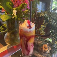 Eissmoothie  at Café Lottchen in Dahlen