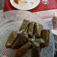 Feuilles de vignes fourrées au riz at Les Saveurs du Liban et de l'Orient in Les Andelys