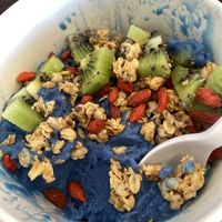 Gets Messy But So GOOD! 😊 Highly Recommend 😋💞  at Vitality Bowls in Modesto