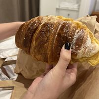 Apple filled croissant   at O Melhor Croissant da Minha Rua in Fuengirola