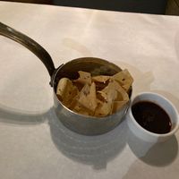 Papdam and tamarind at Chola in New York City