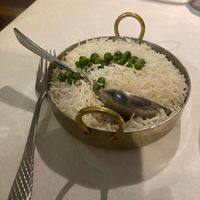 Basmati rice at Chola in New York City