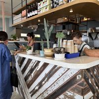   at Blue Point Falafel & Coffee in Yomitan