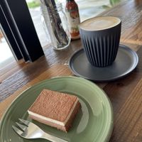   at Blue Point Falafel & Coffee in Yomitan