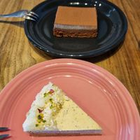 Dessert raw cake at Blue Point Falafel & Coffee in Yomitan