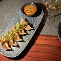 Lions mane dumplings  at Third Kingdom in New York City