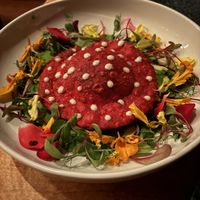 Most beautiful dish! 10 for presentation, but the texture and taste were not as greatt  at Third Kingdom in New York City