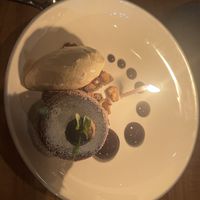 Porcini ice cream   at Third Kingdom in New York City