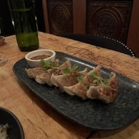 Lion’s mane dumplings  at Third Kingdom in New York City