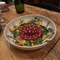 King trumpet ravioli  at Third Kingdom in New York City