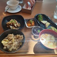 Japanese Set Menu at W Holistic Cafe in Osaka