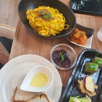 Pasta Set Menu at W Holistic Cafe in Osaka