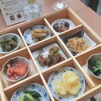 Teishoku at W Holistic Cafe in Osaka