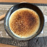 The best vegan crème brûlée   at W Holistic Cafe in Osaka