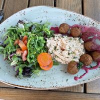 Falafel   at Park Café Planten un Blomen in Hamburg