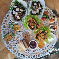 vegan high tea at Bagels & More in Ijsselstein