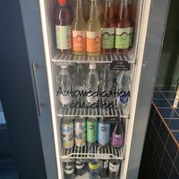 Bottled drinks  at Tibits Take Away Pop-Up in Lausanne