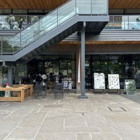 Outside view of cafe   at 55+ カフェ in Osaka