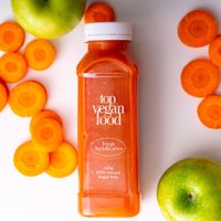 Apple and Carrots Fresh.
Classic detox mix of apple and carrot juices for your digestion system
100% freshly squeezed at Dobro Top Vegan   in Dubai