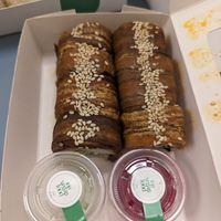 Unagi/eggplants #Veganuary at Dobro Top Vegan   in Dubai