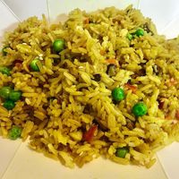 Vegetable fried rice  at Dobro Top Vegan   in Dubai
