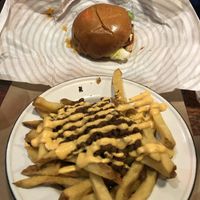 vegan side dish  at Patty & Bun in East London