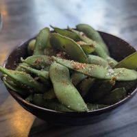 Spicy Edamame at Tiger + Lily in Columbus
