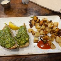Avocado, toast, and home fries  at First Watch in Columbus