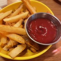 French fries yummy  at Next Level Veggie Grill - University Village in Seattle