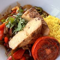 Tasteless tofu is what this should be called.  at Tara Hotel in Killybegs