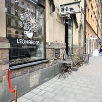 Don't miss out on visiting this place!!  at Leonardos Kafferosteri in Stockholm