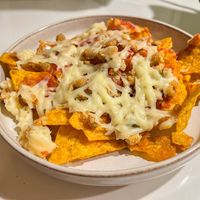 Vegan nachos  at Cabanas in Mallorca
