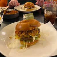 Voorste is vegan, achterste niet  at Byron - Covent Garden in London