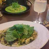 Korean Style Pasta below and Gnocchi up at Obuthan in Busan