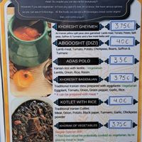 Most things can be made vegan on request at Negaar Guesthouse in Varzaneh