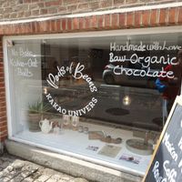 Outside view at Pods of Beans in Copenhagen