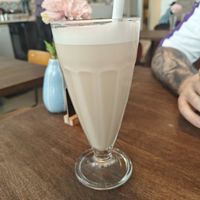 Vanilla milkshake at Pods of Beans in Copenhagen