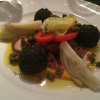 Vegan dinner at TAN Restaurant in Brussels