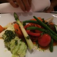 Vegan dinner at TAN Restaurant in Brussels