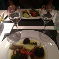 Vegan dinner at TAN Restaurant in Brussels