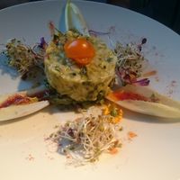 Food at TAN Restaurant in Brussels